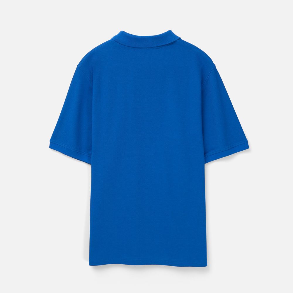 Рубашка поло унисекс Upswing, ярко-синяя