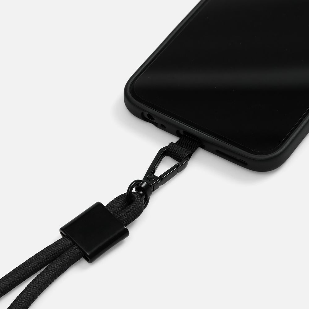 Шнурок для телефона TrendHand, черный