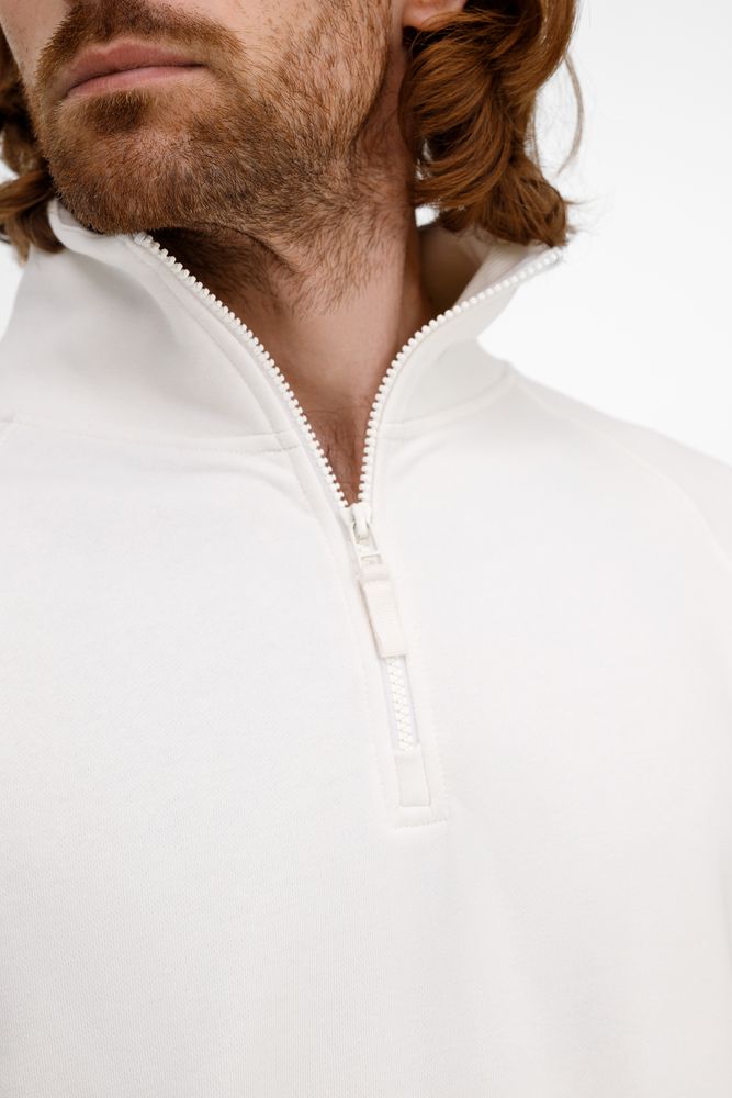 Толстовка унисекс S3, молочно-белая Толстовка унисекс S3, молочно-белая