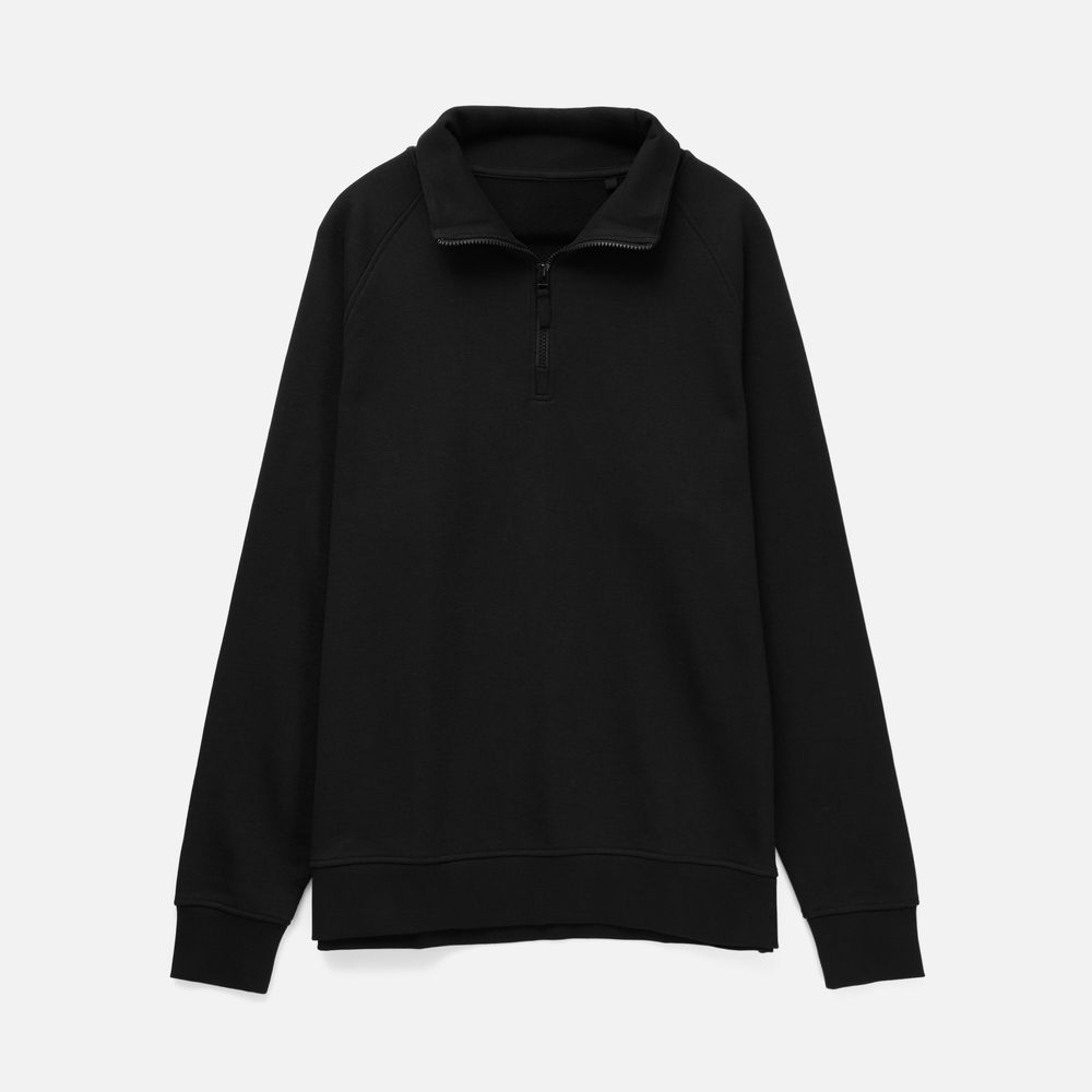 Толстовка унисекс S3, черная Толстовка унисекс S3, черная