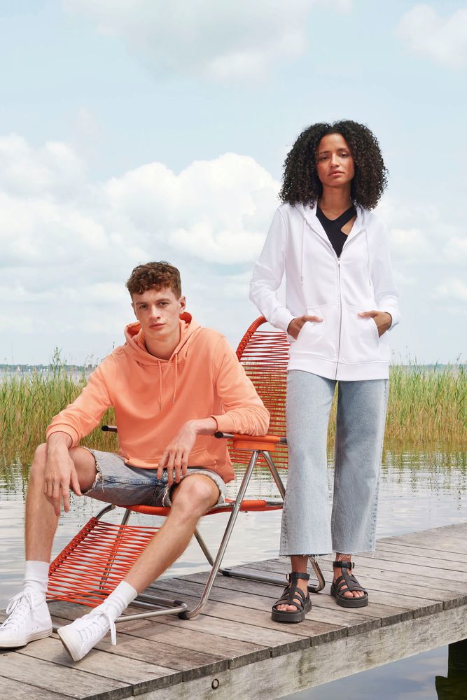 Толстовка унисекс Calipso, серый меланж Толстовка унисекс Calipso, серый меланж