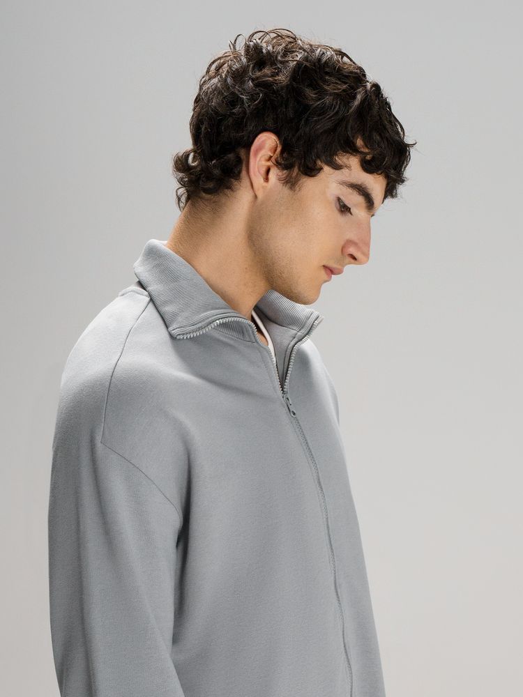 Толстовка унисекс Neofit, светло-серая Толстовка унисекс Neofit, светло-серая