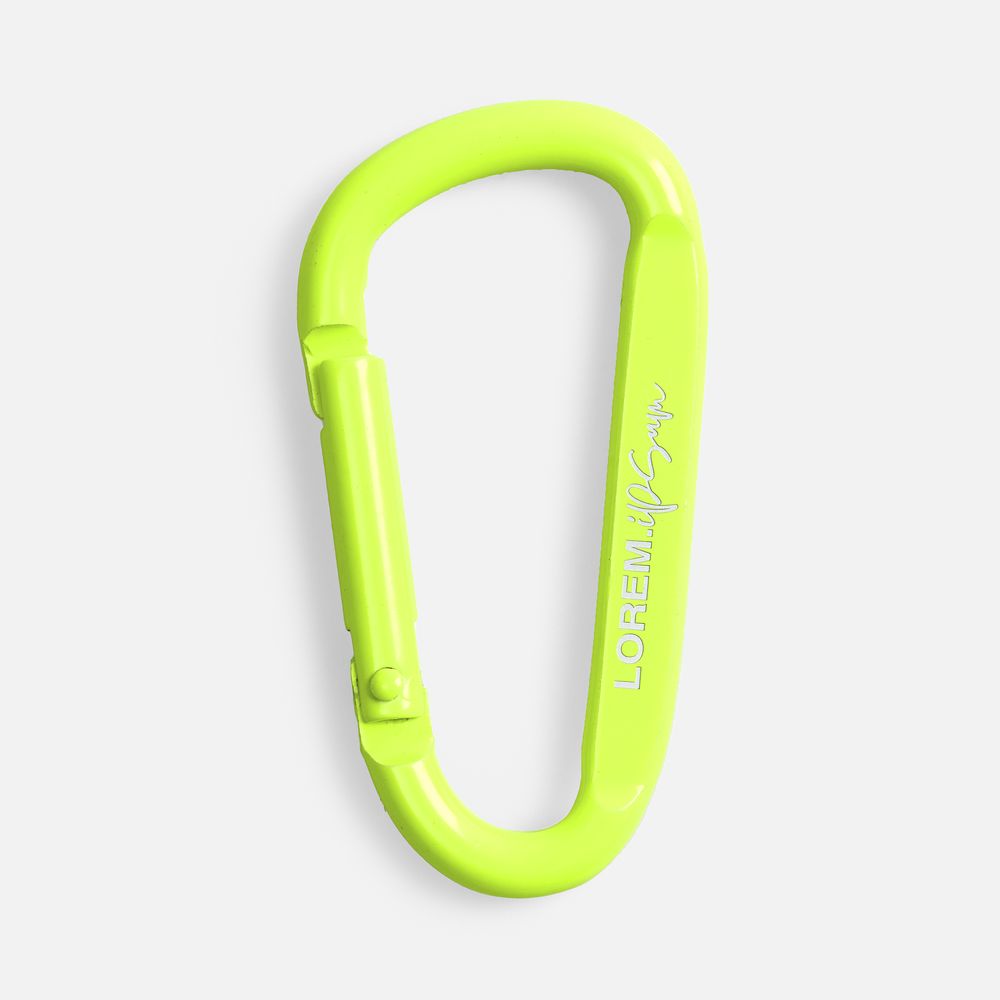 Карабин Raby, желтый неон