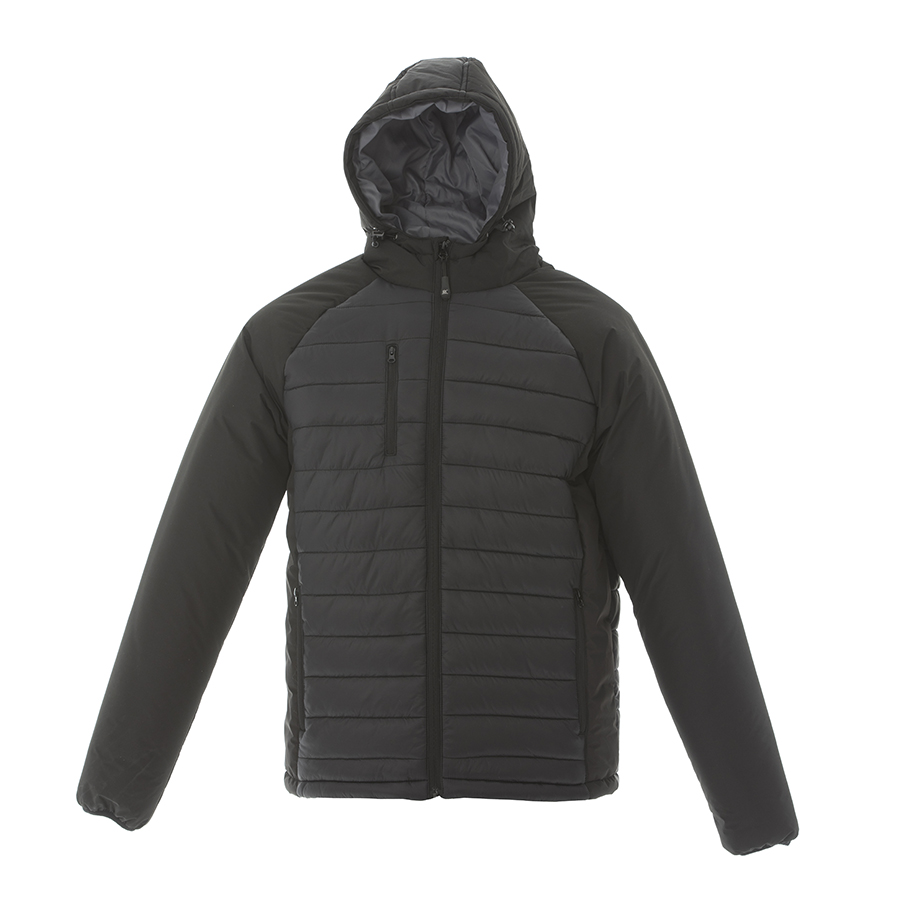 Куртка мужская "TIBET", чёрный/чёрный, M, 100% нейлон, 200  г/м2