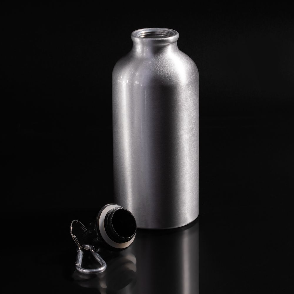 Бутылка для воды Funrun 400, серебристая