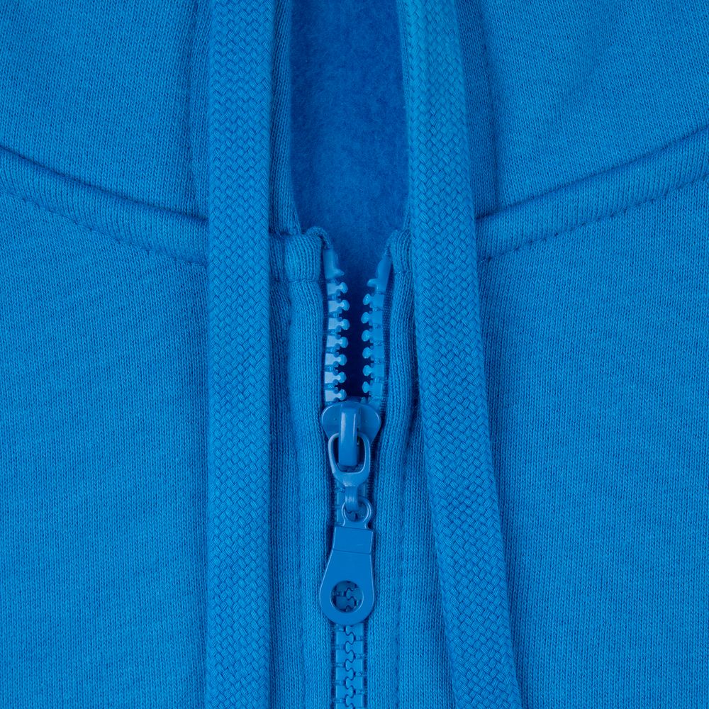 Толстовка на молнии с капюшоном Siverga Heavy 2.0, бирюзовая Толстовка на молнии с капюшоном Siverga Heavy 2.0, бирюзовая