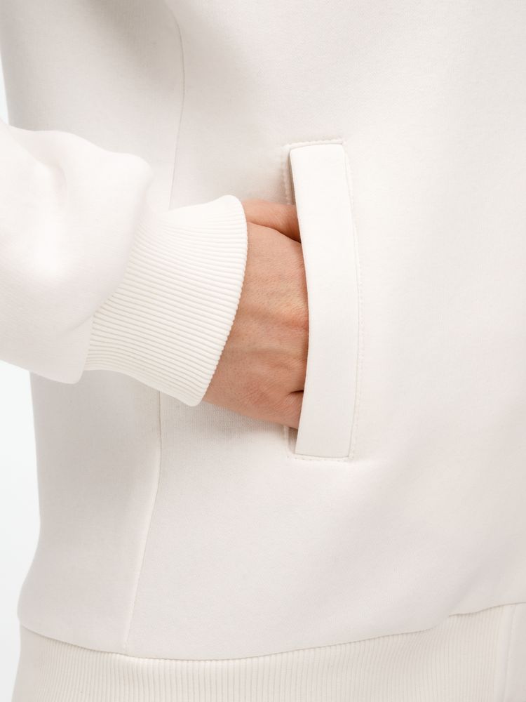 Бомбер унисекс Estado, молочно-белый Бомбер унисекс Estado, молочно-белый