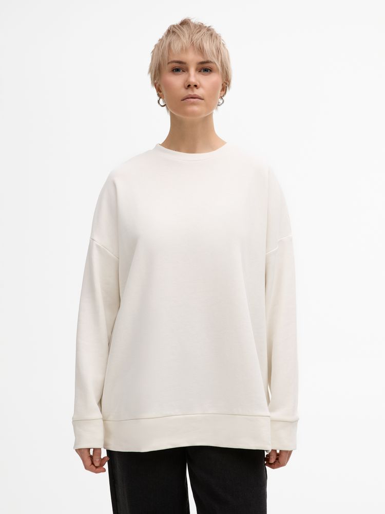 Свитшот унисекс S2, молочно-белый