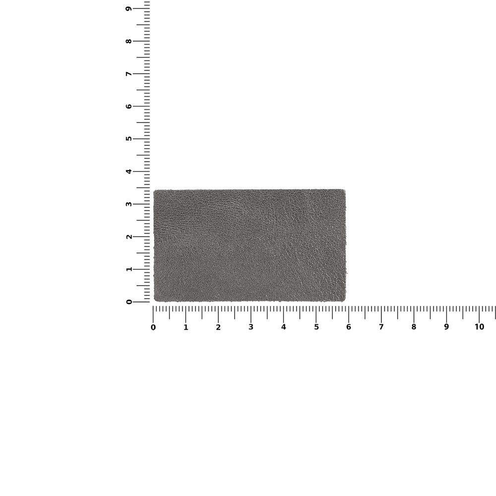Лейбл кожаный Pasek, M, серый