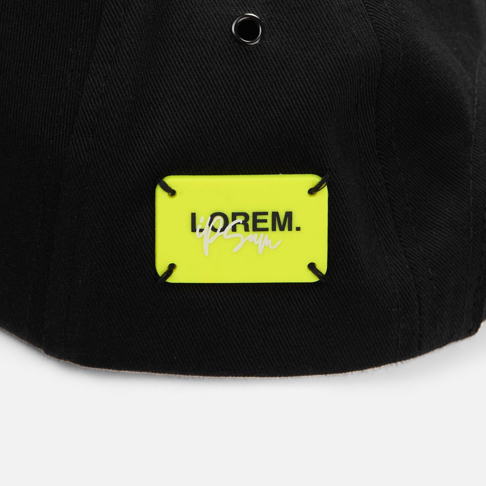 Лейбл из ПВХ Kreta, S, желтый неон