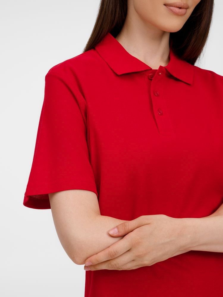 Рубашка поло унисекс Tervise, красная