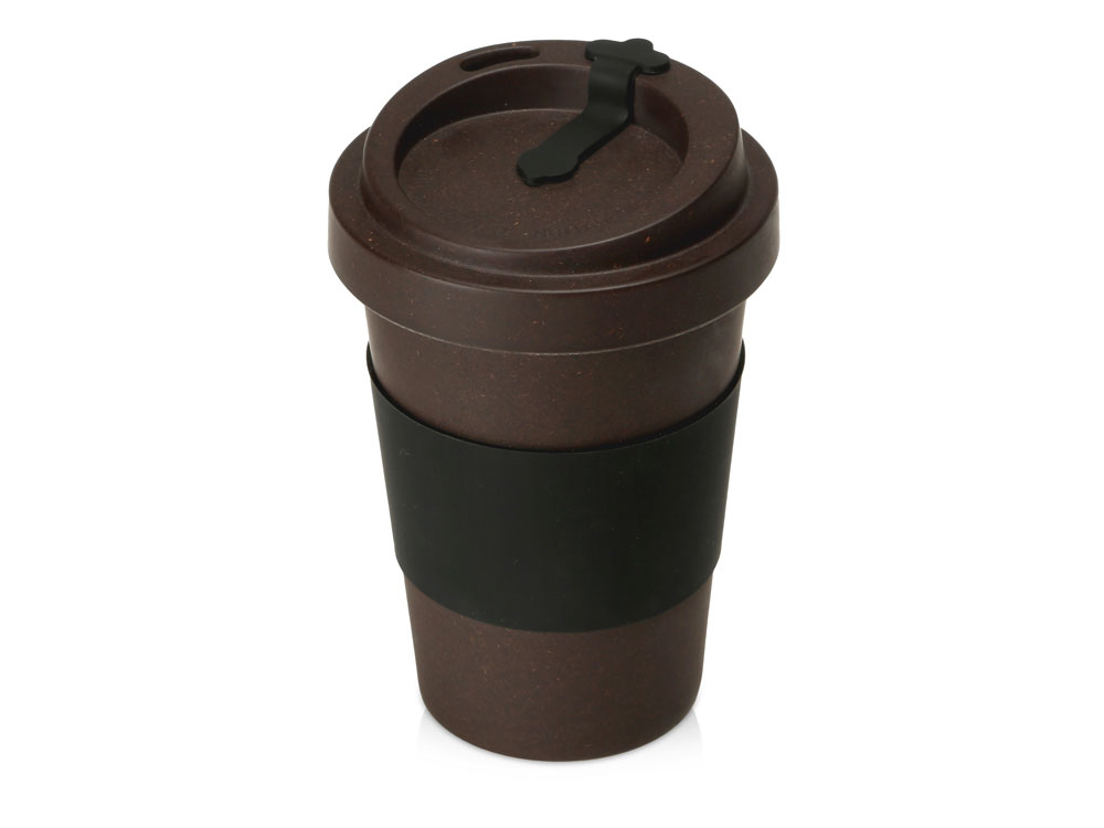 Стакан из кофе с силиконовой манжетой Latte Стакан из кофе с силиконовой манжетой Latte