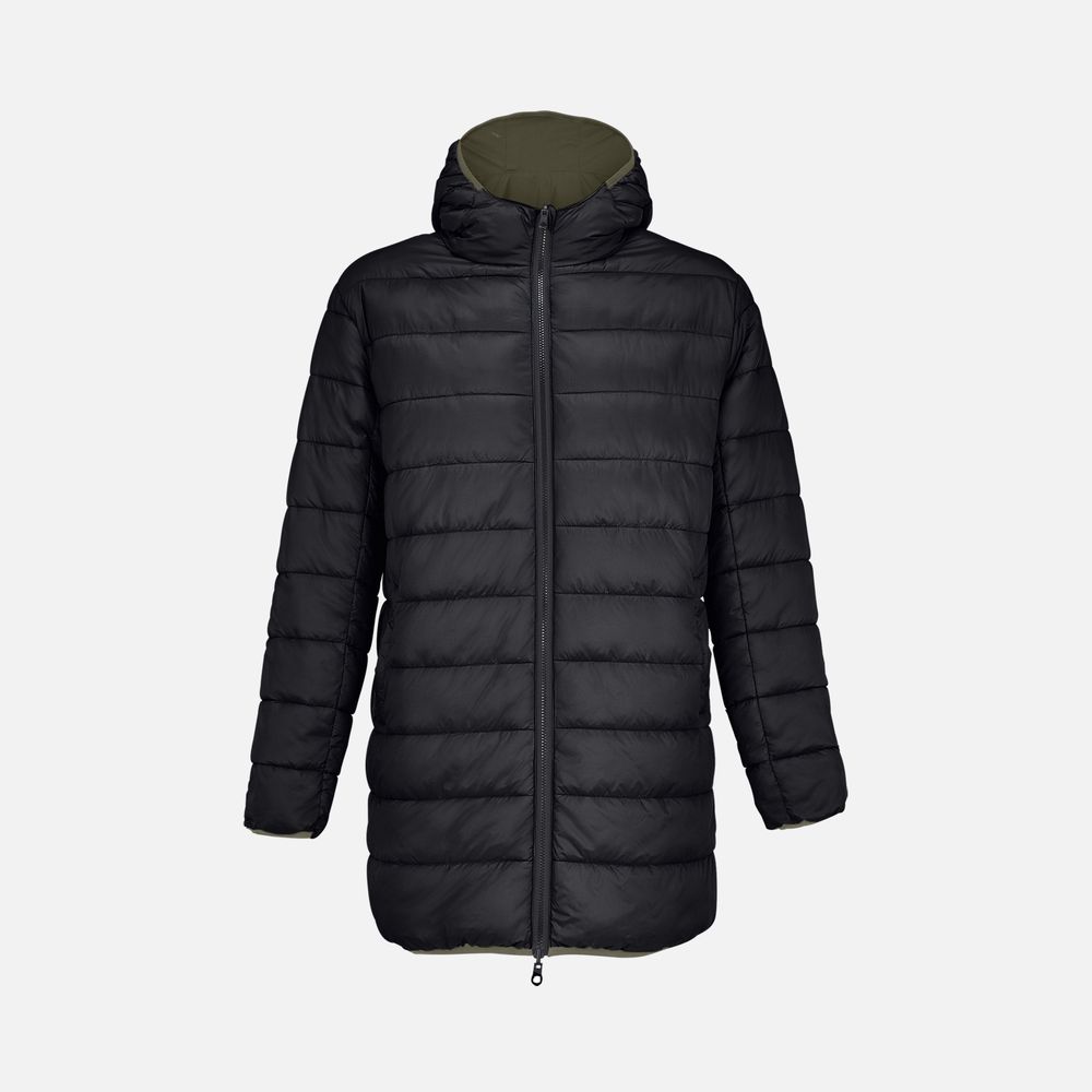 Куртка-парка унисекс Reverse, темный хаки