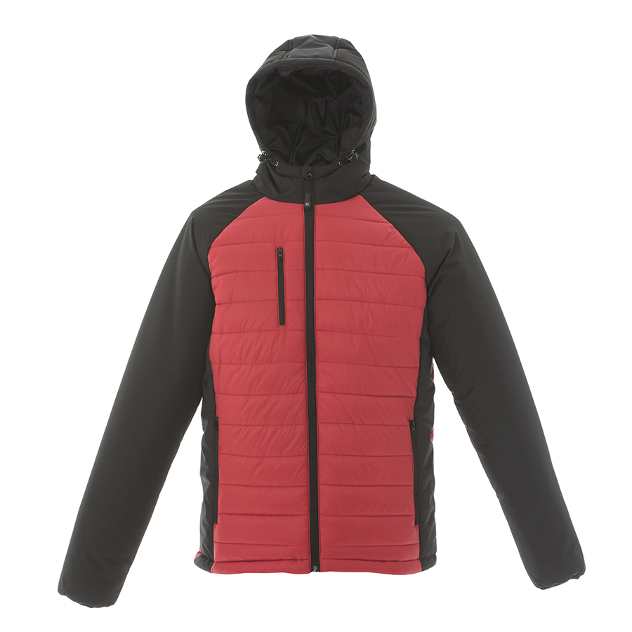 Куртка мужская "TIBET",красный/чёрный,2XL, 100% нейлон, 200  г/м2