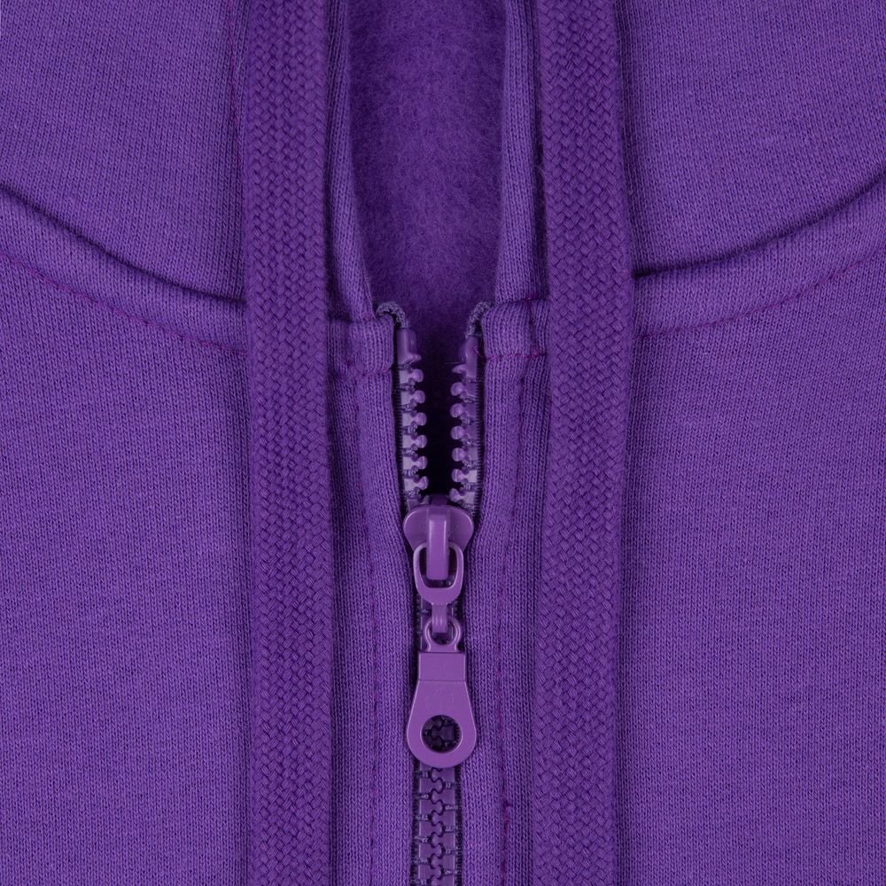 Толстовка на молнии с капюшоном Siverga Heavy 2.0, фиолетовая Толстовка на молнии с капюшоном Siverga Heavy 2.0, фиолетовая