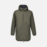 Куртка-парка унисекс Reverse, черная