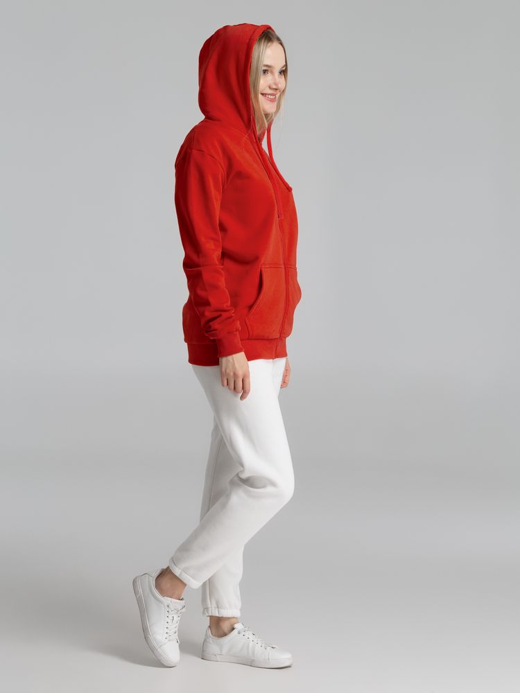 Толстовка на молнии с капюшоном Siverga Heavy 2.0, красная Толстовка на молнии с капюшоном Siverga Heavy 2.0, красная