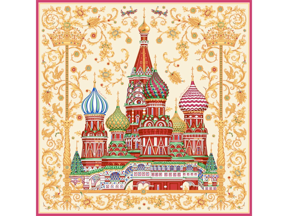 Платок Собор Василия Блаженного Платок Собор Василия Блаженного