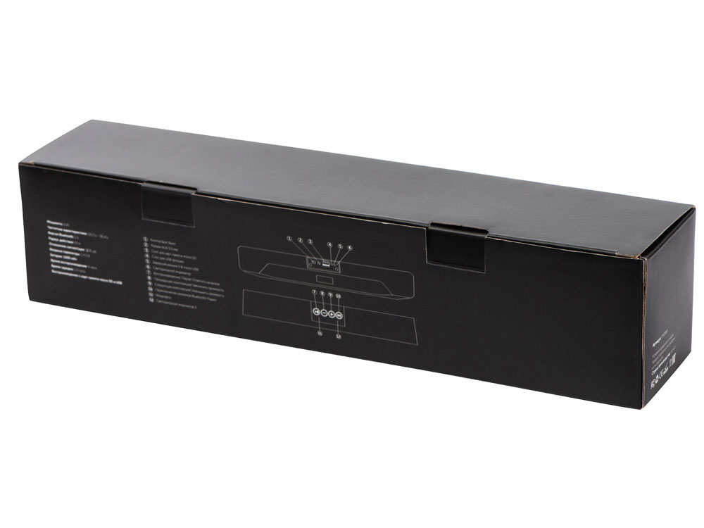 Портативная стереоколонка Hull, 2*3 Вт Портативная стереоколонка Hull, 2*3 Вт
