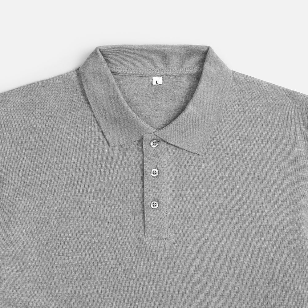 Рубашка поло унисекс Upswing, серый меланж