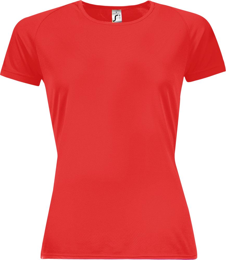 Футболка женская Sporty Women 140, красная Футболка женская Sporty Women 140, красная