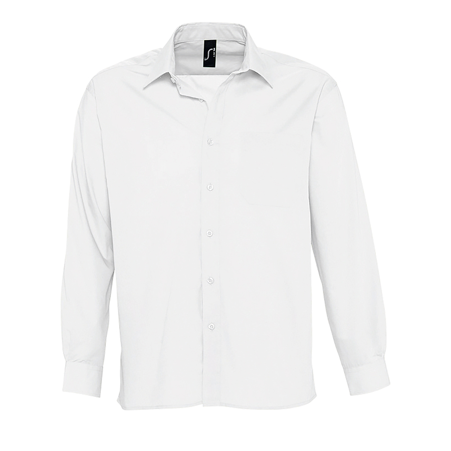 Рубашка мужская "Baltimore", белый_XL, 65% полиэстер, 35% хлопок, 95г/м2