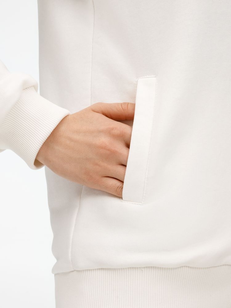 Бомбер унисекс Nuppu, молочно-белый Бомбер унисекс Nuppu, молочно-белый