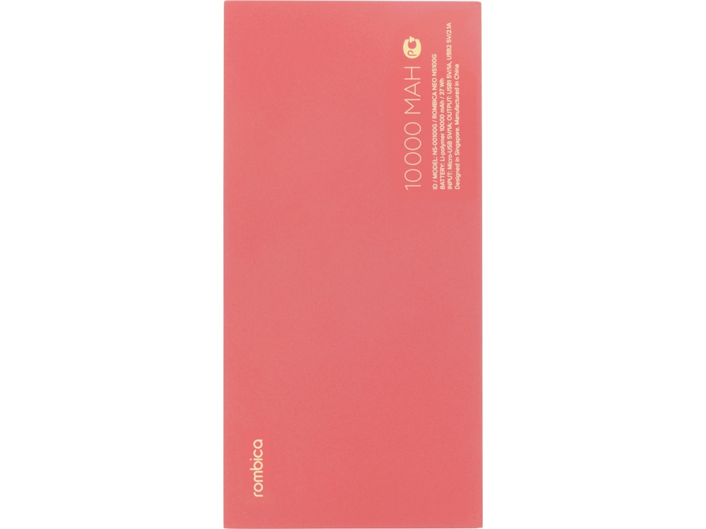 Внешний аккумулятор NEO NS100R, 10000mAh