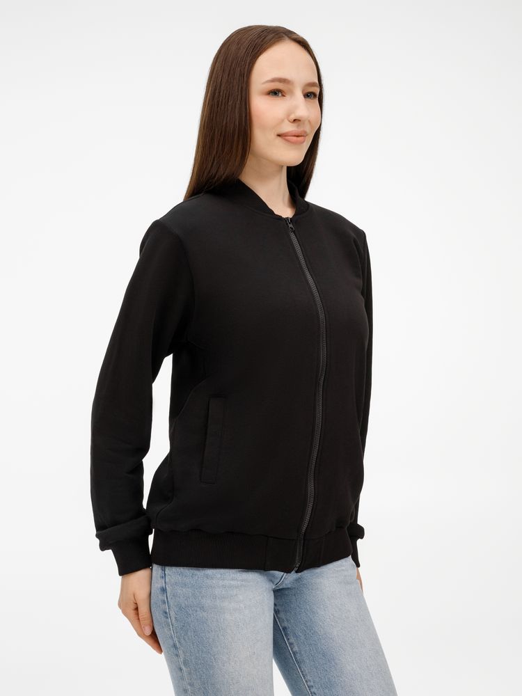 Бомбер унисекс Townie, черный Бомбер унисекс Townie, черный