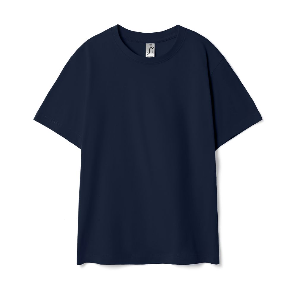 Футболка детская Regent Kids 150, темно-синяя (navy) Футболка детская Regent Kids 150, темно-синяя (navy)