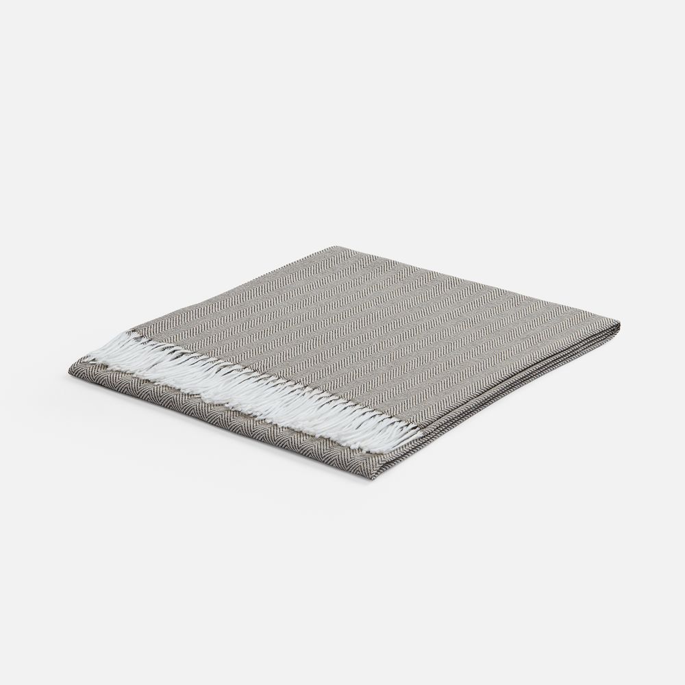 Плед «Гирвас», темно-бежевый