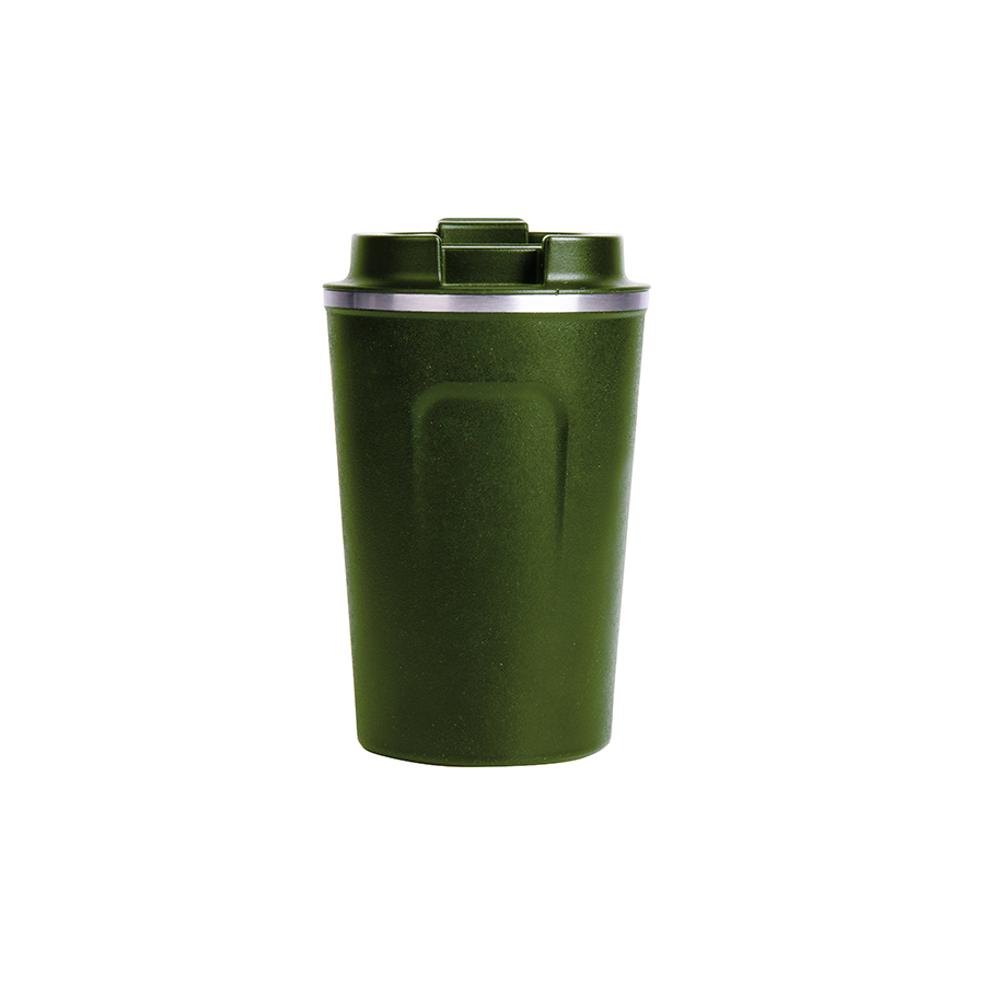 Термокружка OFFROAD, 400мл. синий, нержавеющая сталь, пластик