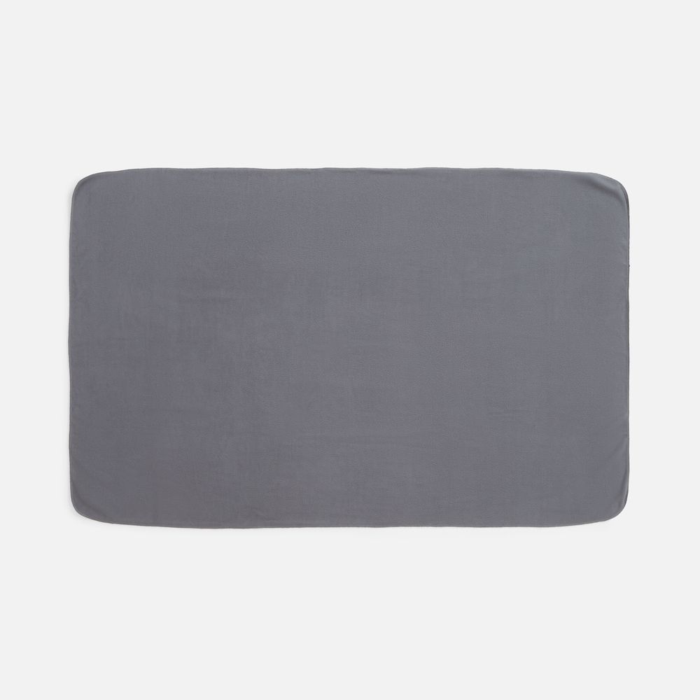 Флисовый плед Warm&Peace, серый