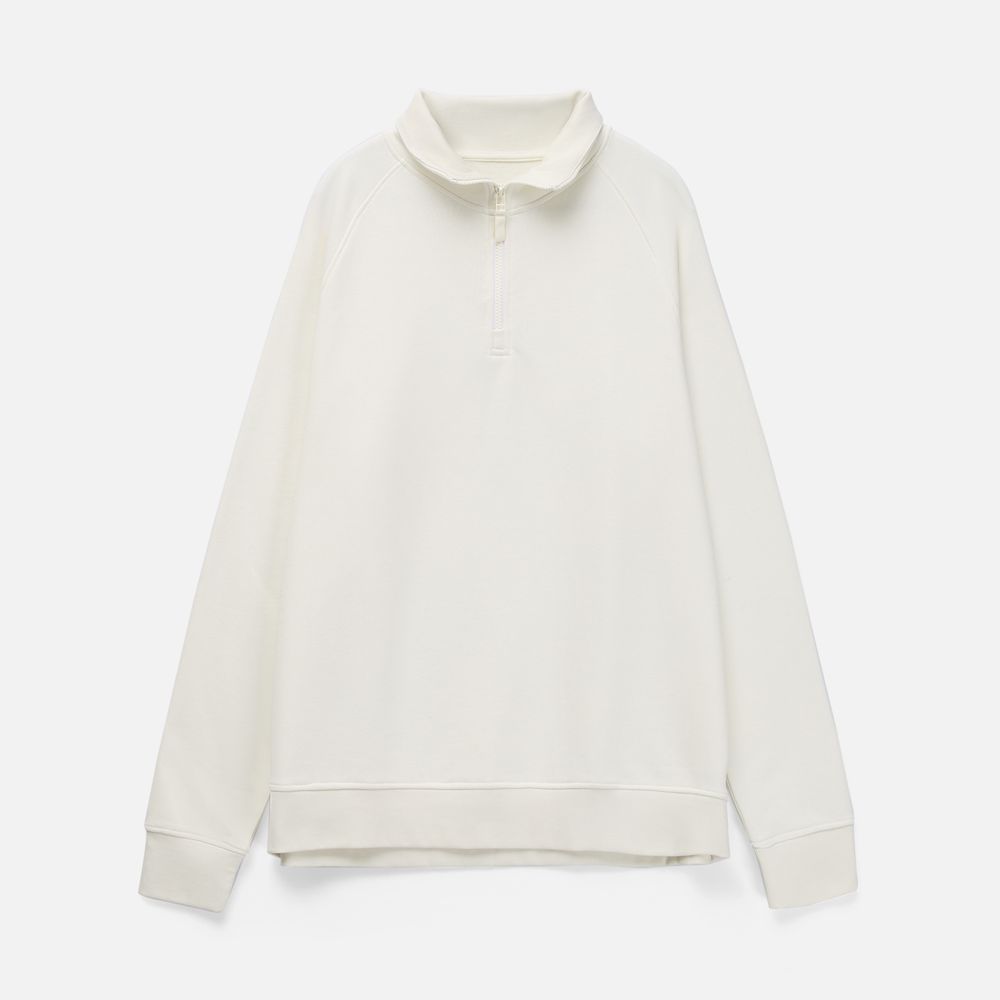 Толстовка унисекс S3, молочно-белая Толстовка унисекс S3, молочно-белая