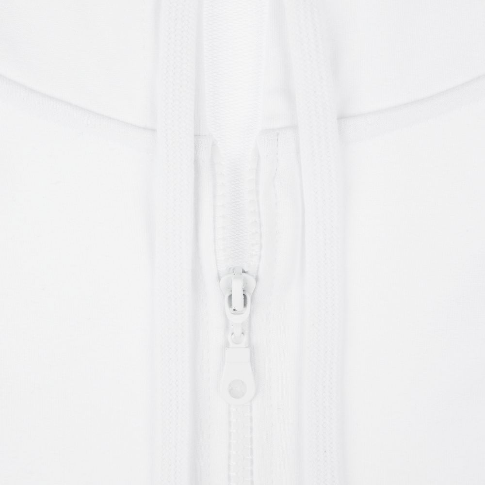 Толстовка на молнии с капюшоном Siverga 2.0, белая Толстовка на молнии с капюшоном Siverga 2.0, белая