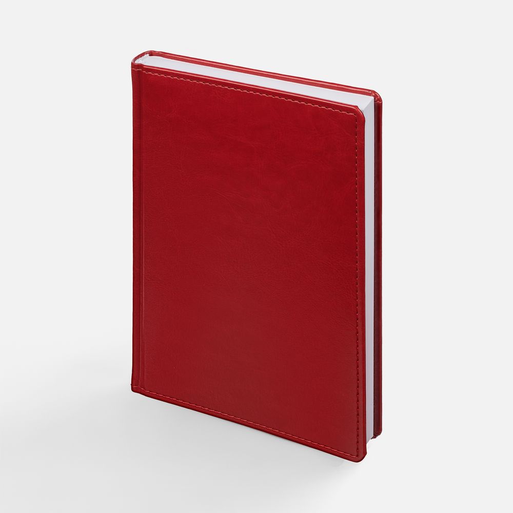 Ежедневник Nebraska, недатированный, красный