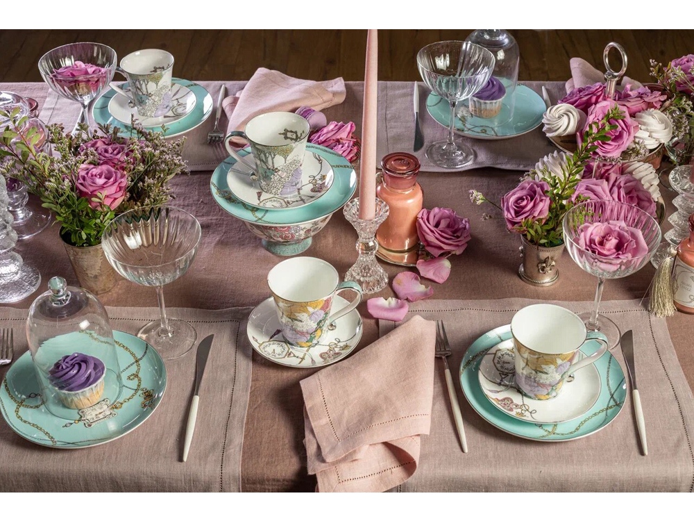 Набор чашка и блюдце TEA SET ALICE