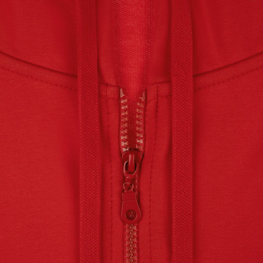 Толстовка на молнии с капюшоном Siverga 2.0, красная Толстовка на молнии с капюшоном Siverga 2.0, красная