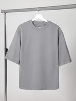 Футболка оверсайз унисекс Kosmos 2.0, красная (алая)