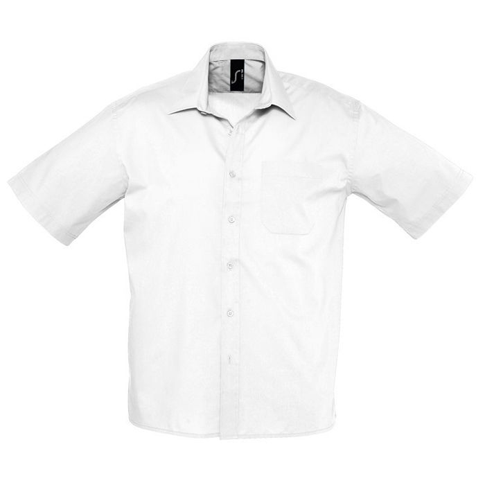 Рубашка"Bristol", белый_XL, 65% полиэстер, 35% хлопок, 95г/м2