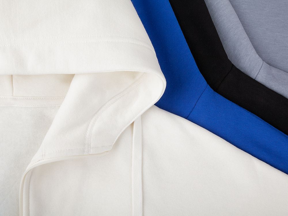 Толстовка унисекс H3, молочно-белая Толстовка унисекс H3, молочно-белая