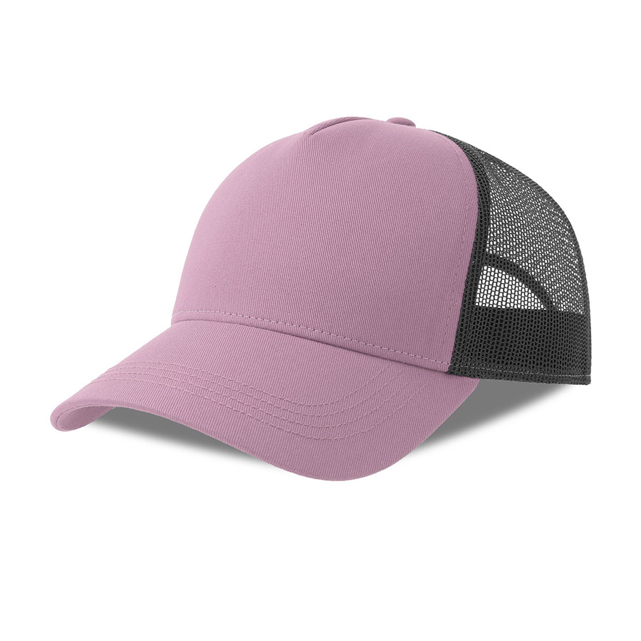 Бейсболка RAPPER COTTON-S, п. заст, 5 клин, лиловый/чёрный, 100% хлопок/100% полиэстер, 280 г/м2