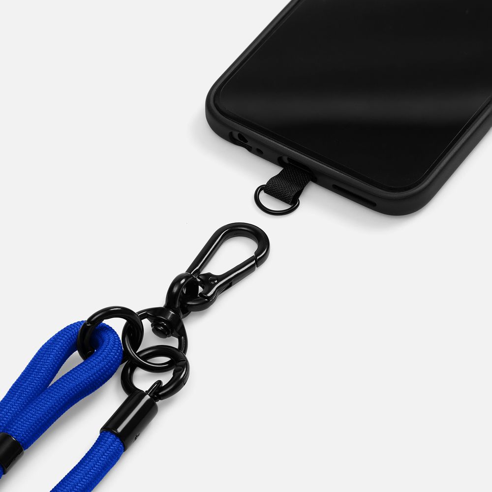 Шнурок для телефона OmniHold, синий