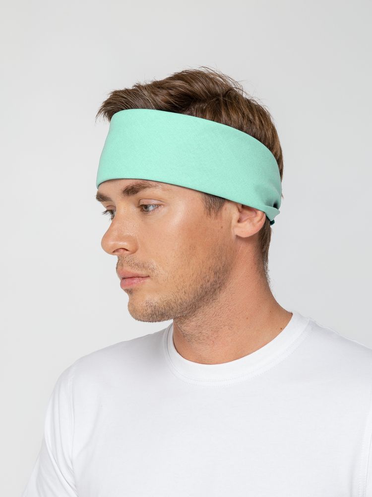 Бандана Overhead, светло-бирюзовая Бандана Overhead, светло-бирюзовая