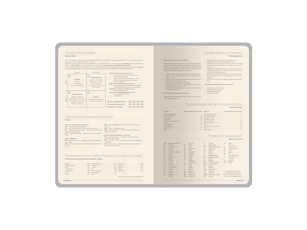 Ежедневник А5 датированный Megapolis Loft на 2026