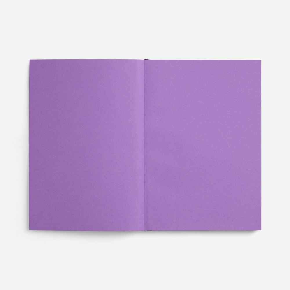 Ежедневник Flat, недатированный, фиолетовый, ver.2