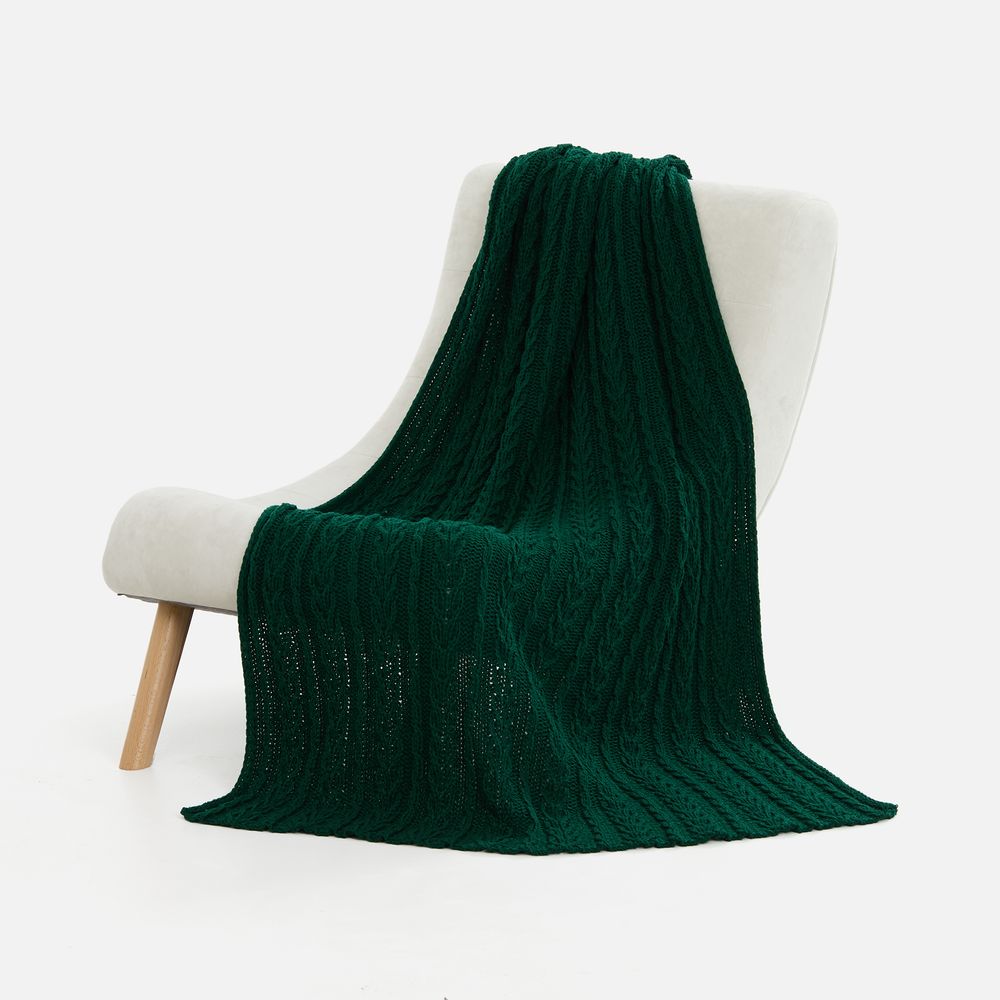 Плед Eloisa, темно-синий (кобальт)