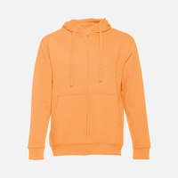 Толстовка мужская на молнии с капюшоном Amsterdam, красная