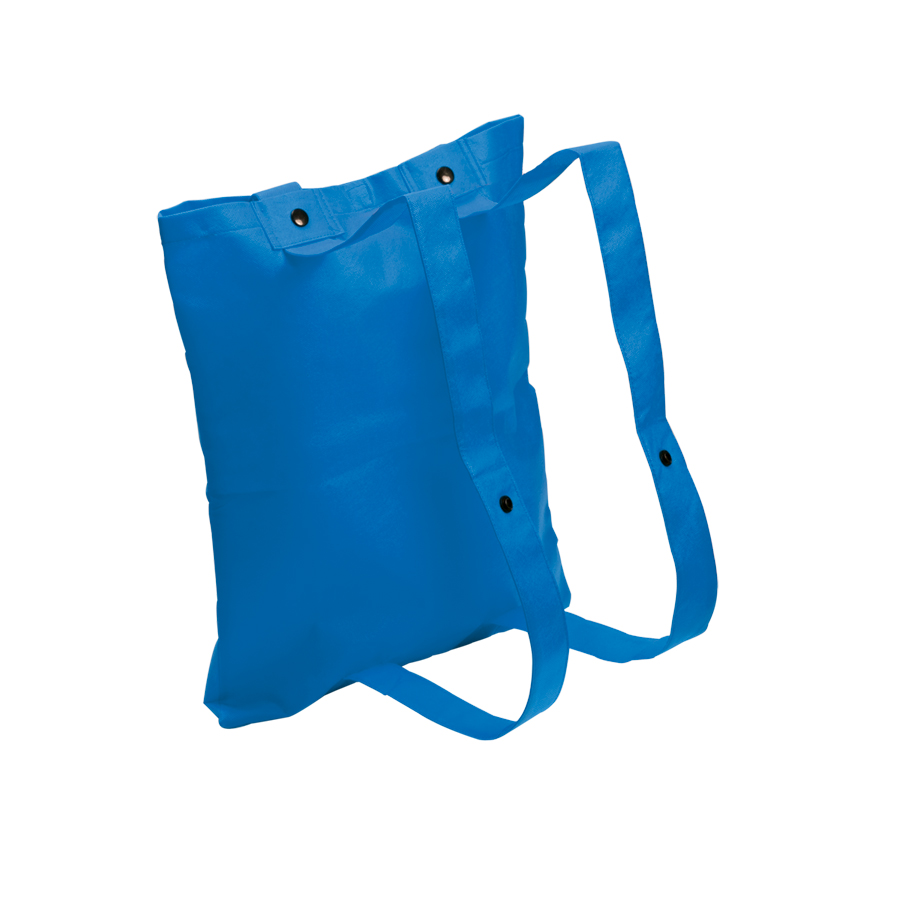 Сумка-рюкзак "Slider"; синий; 36,7*40,8 см; материал нетканый 80г/м2