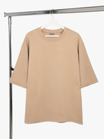 Футболка оверсайз унисекс Kosmos 2.0, красная (алая)